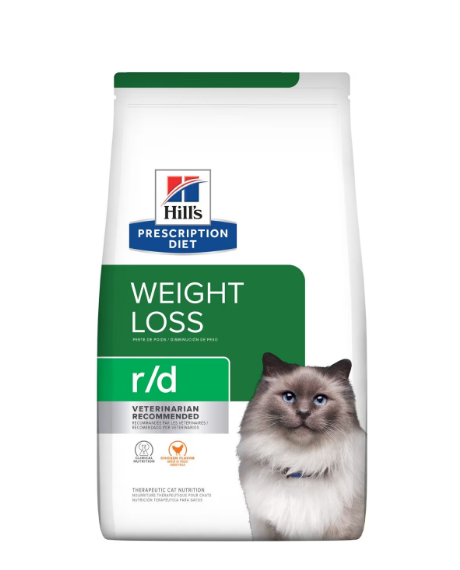 Hills PD r/d Dry 4 lb Reducción de peso Seco 1.81 Kg