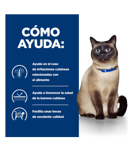 Hill'S Pd Z/D Sensibilidades Alimentarias Alimento Seco Para Gato 1.8Kg