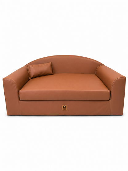 Confort Club Tapizado en Ultra Cuero Terracota