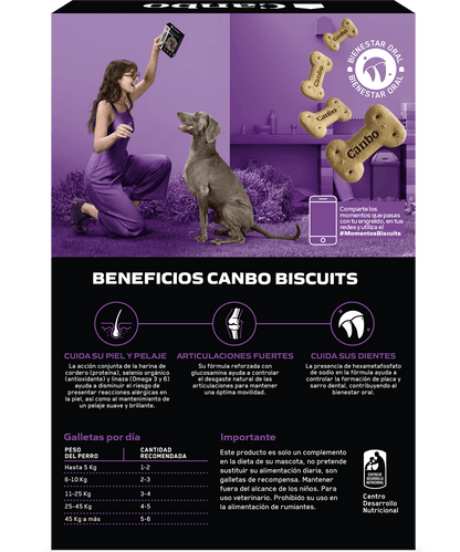Canbo Biscuits Adultos sabor Cordero