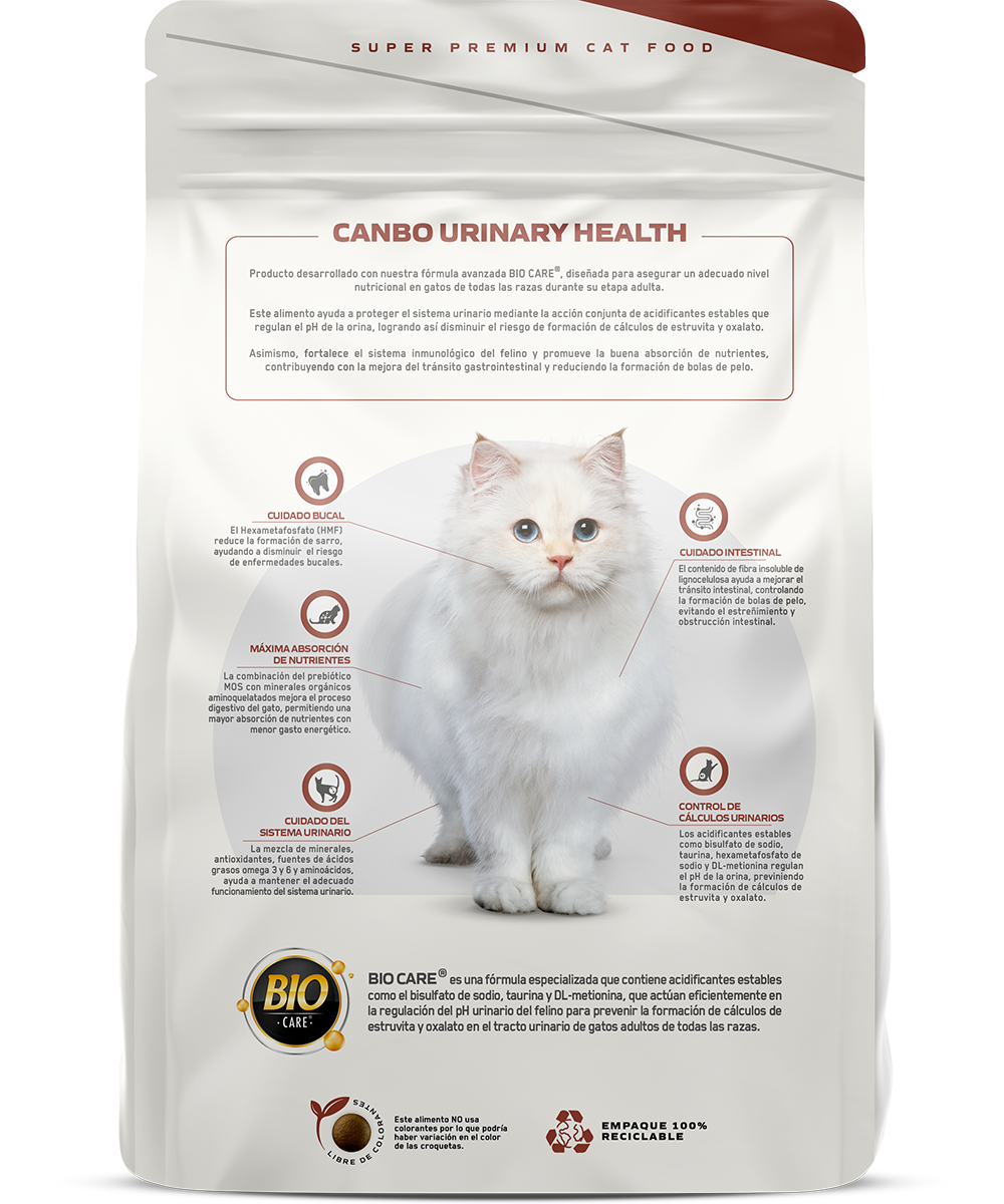 Canbo Cuidado Del Tracto Urinario / Urinary Health Alimento Medicado Gato