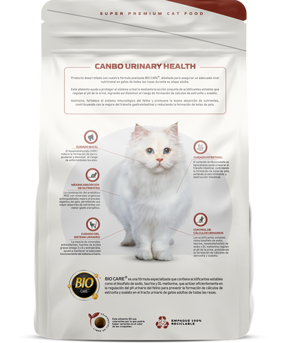 Canbo Cuidado Del Tracto Urinario / Urinary Health Alimento Medicado Gato