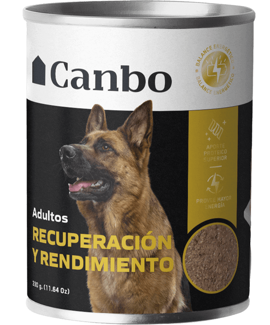  Canbo Dog Pate Recuperación y Rendimiento Adulto 300 gr
