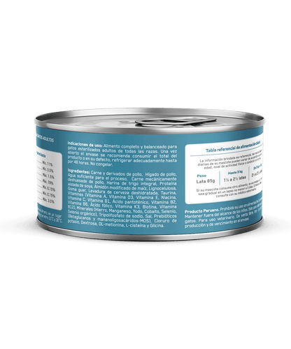 Canbo Cat Pate Esterilizados Adulto Lta 85Gr