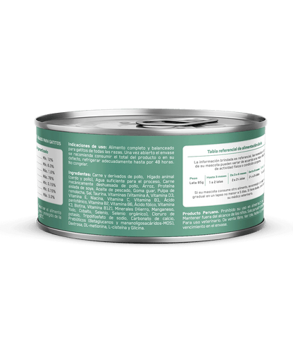 Canbo Cat Pate Pollo e Higado Cachorro Lta 85Gr
