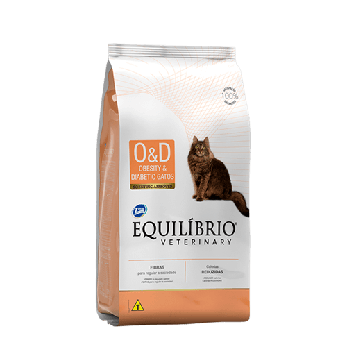 Equilibrio Veterinary Cat Obesity & Diabetic Od Obesidad Y Diabetes 2 Kg