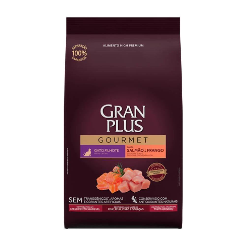 Gran Plus Gourmet Salmón y Pollo – Gatitos pequeños