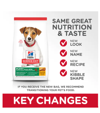 Hills Sd Puppy Small Bites Cachorros Y Razas Pequeñas Alimento Seco Perro