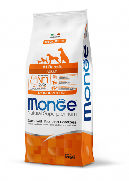 Monge Adult Pato, Arroz y Papa