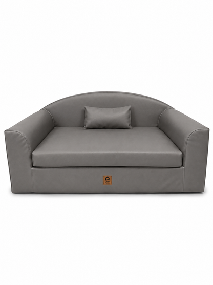 Confort Club Tapizado en Ultra Cuero Plata