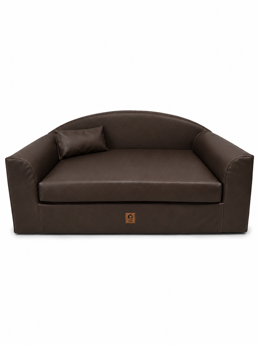 Confort Club Tapizado en Ultra Cuero Chocolate